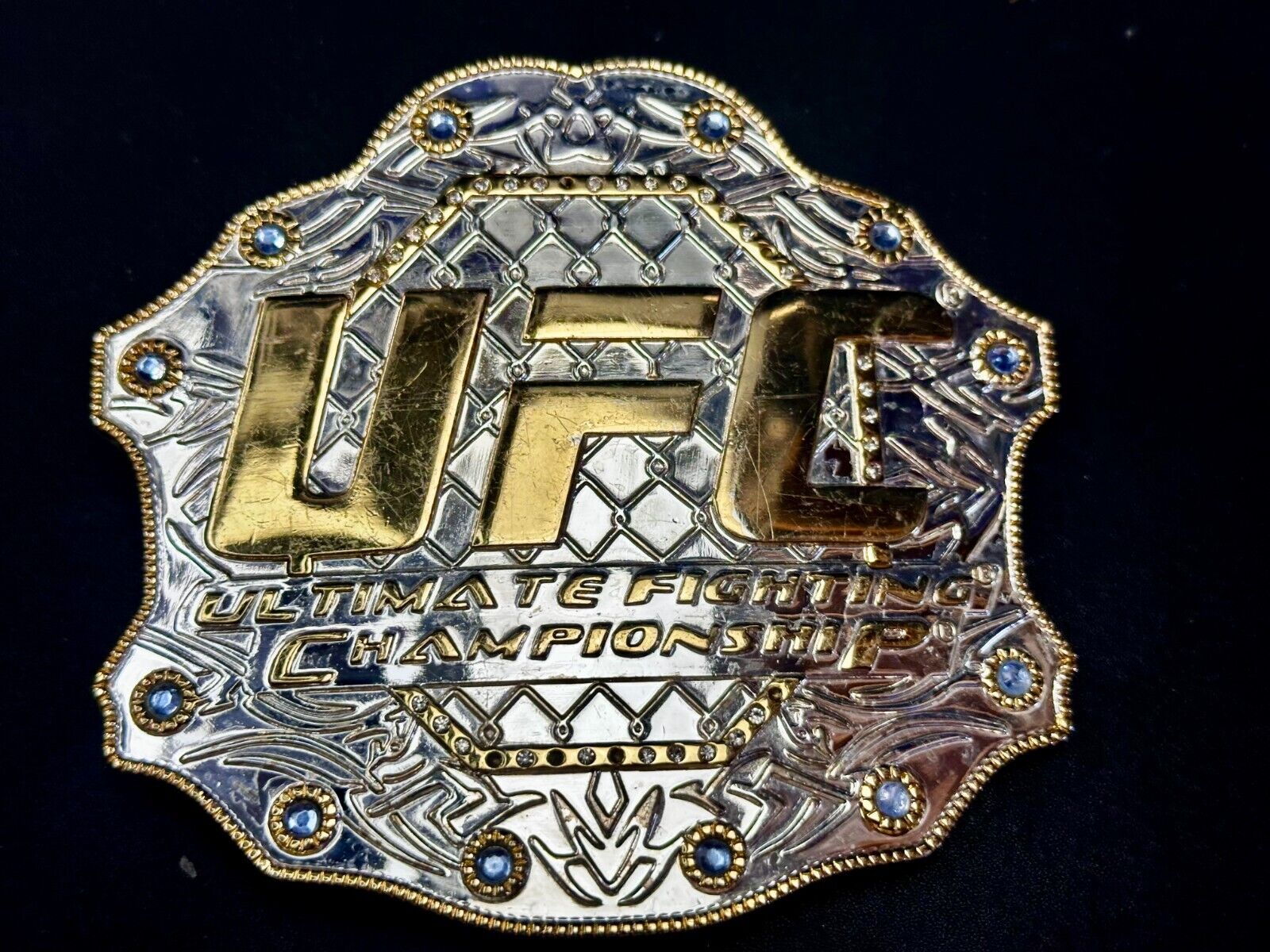 UFC Ultimate Fighting Championship Mixed Martial Arts Belt Buckle 2009 Zuffa