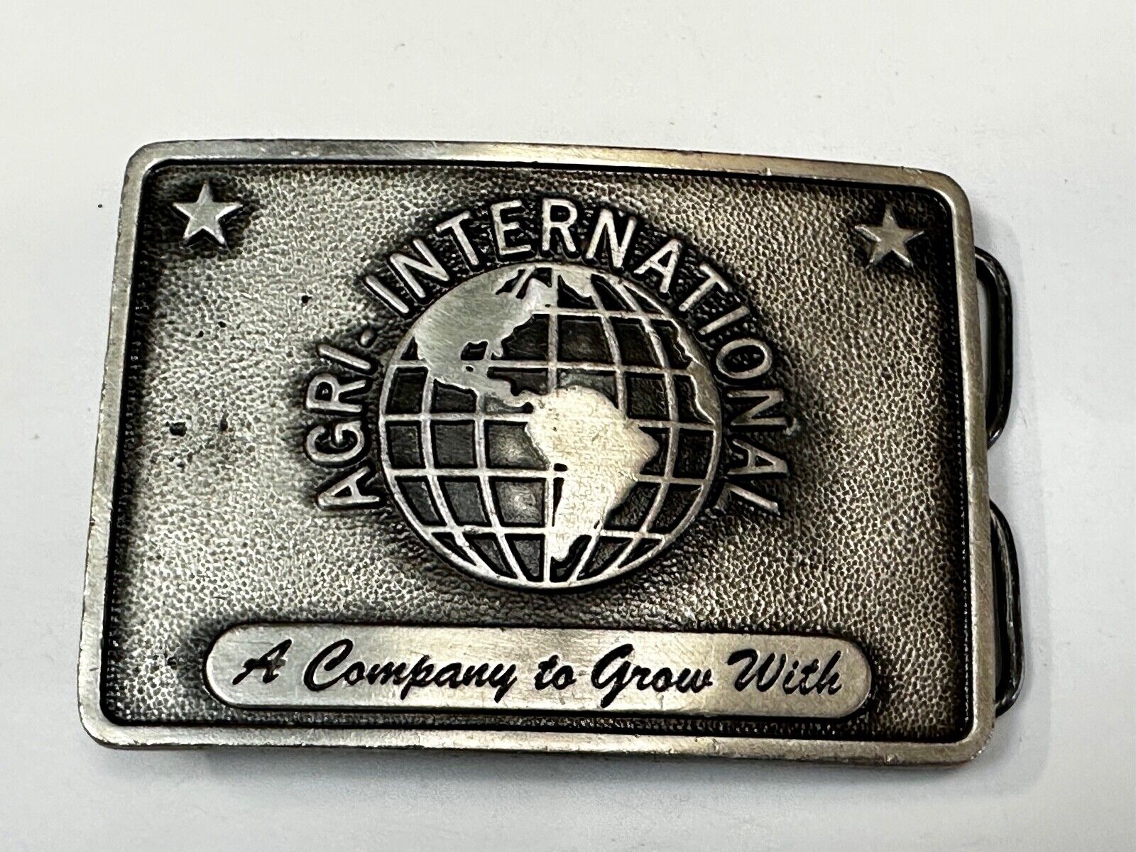 Agri International Inc Omaha NE A comma my to grow with Bergamot Belt Buckle
