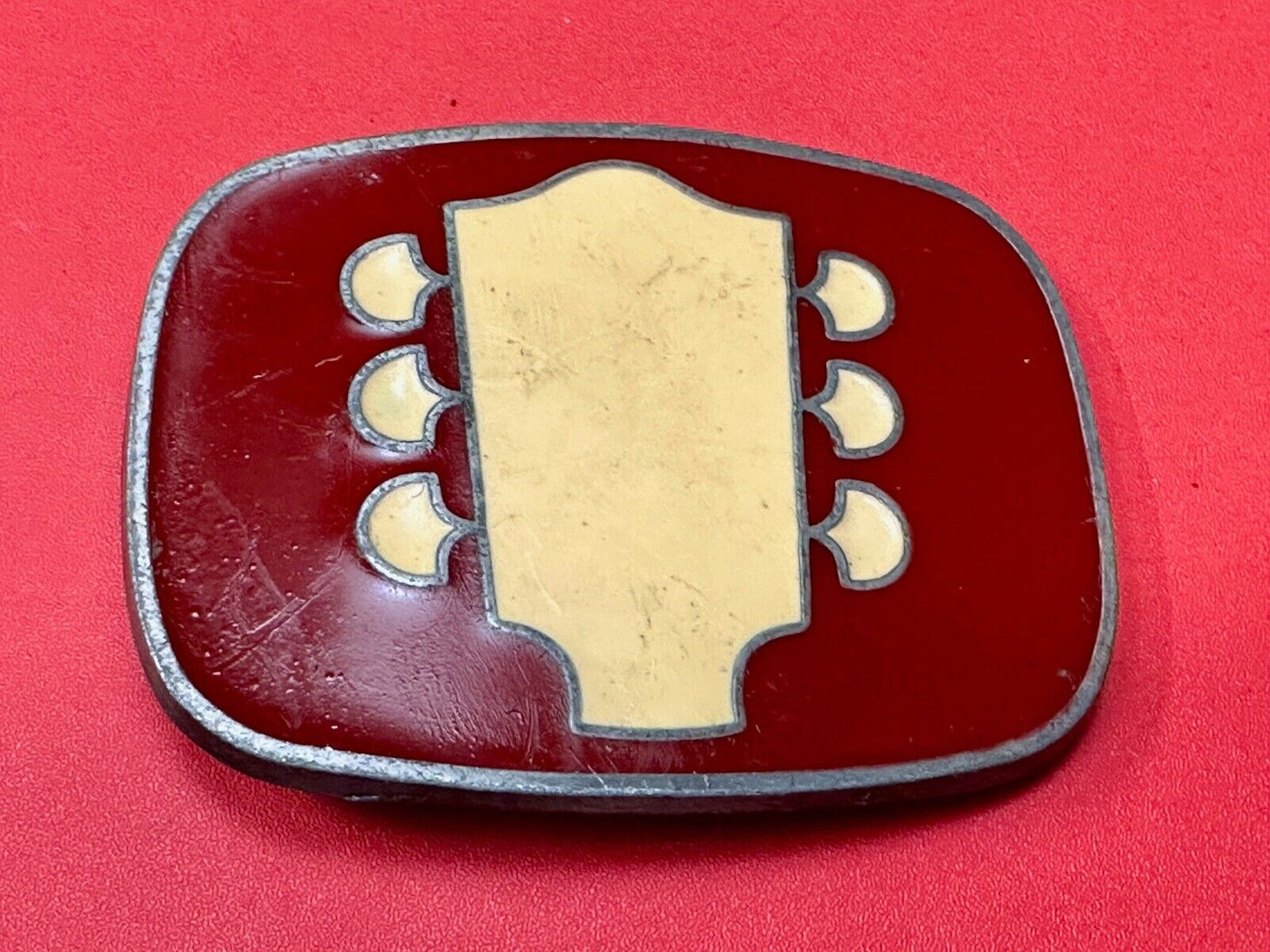 Acoustic Guitar Headstock Tuning Keys enameled belt buckle