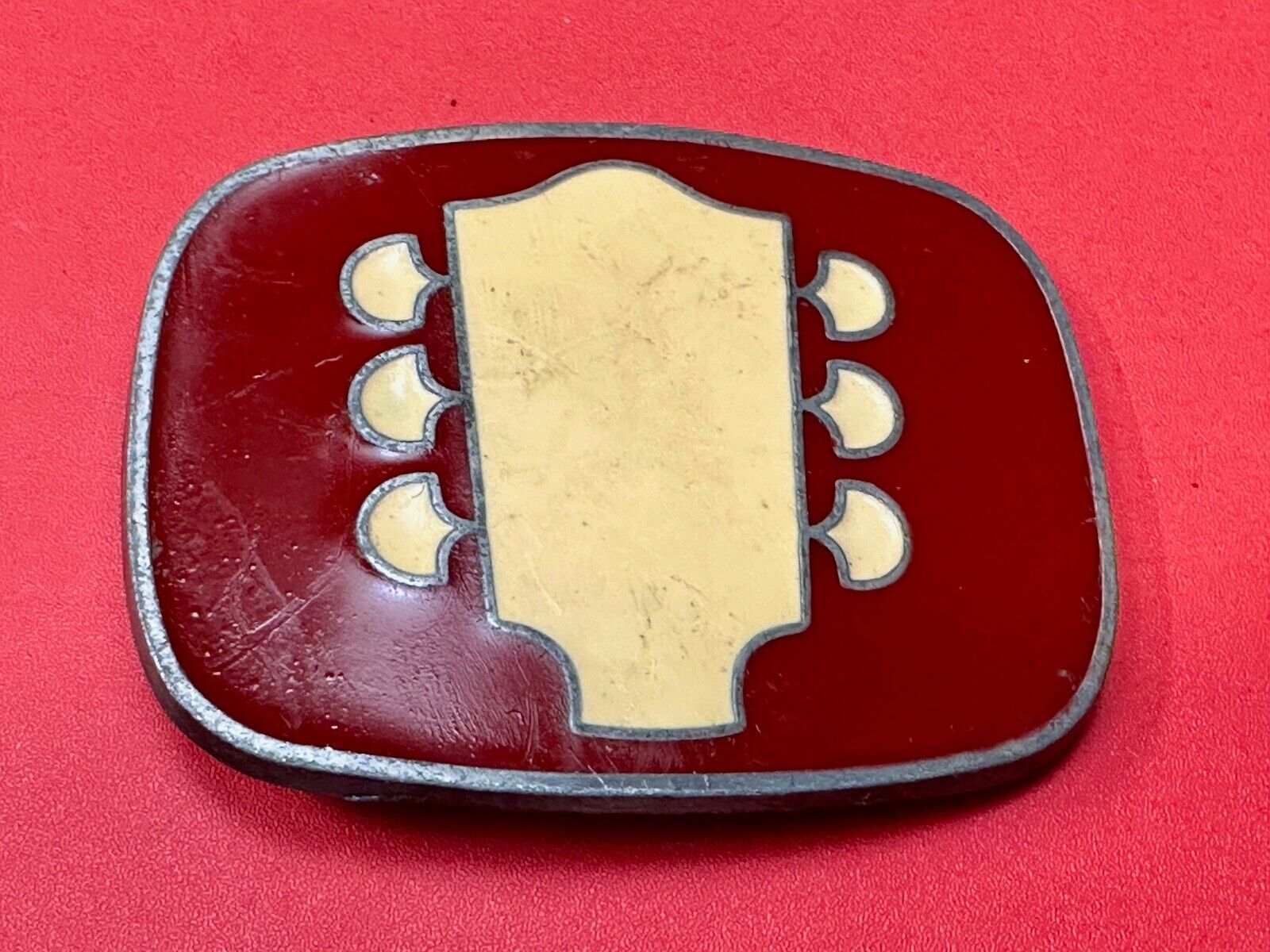 Acoustic Guitar Headstock Tuning Keys enameled belt buckle