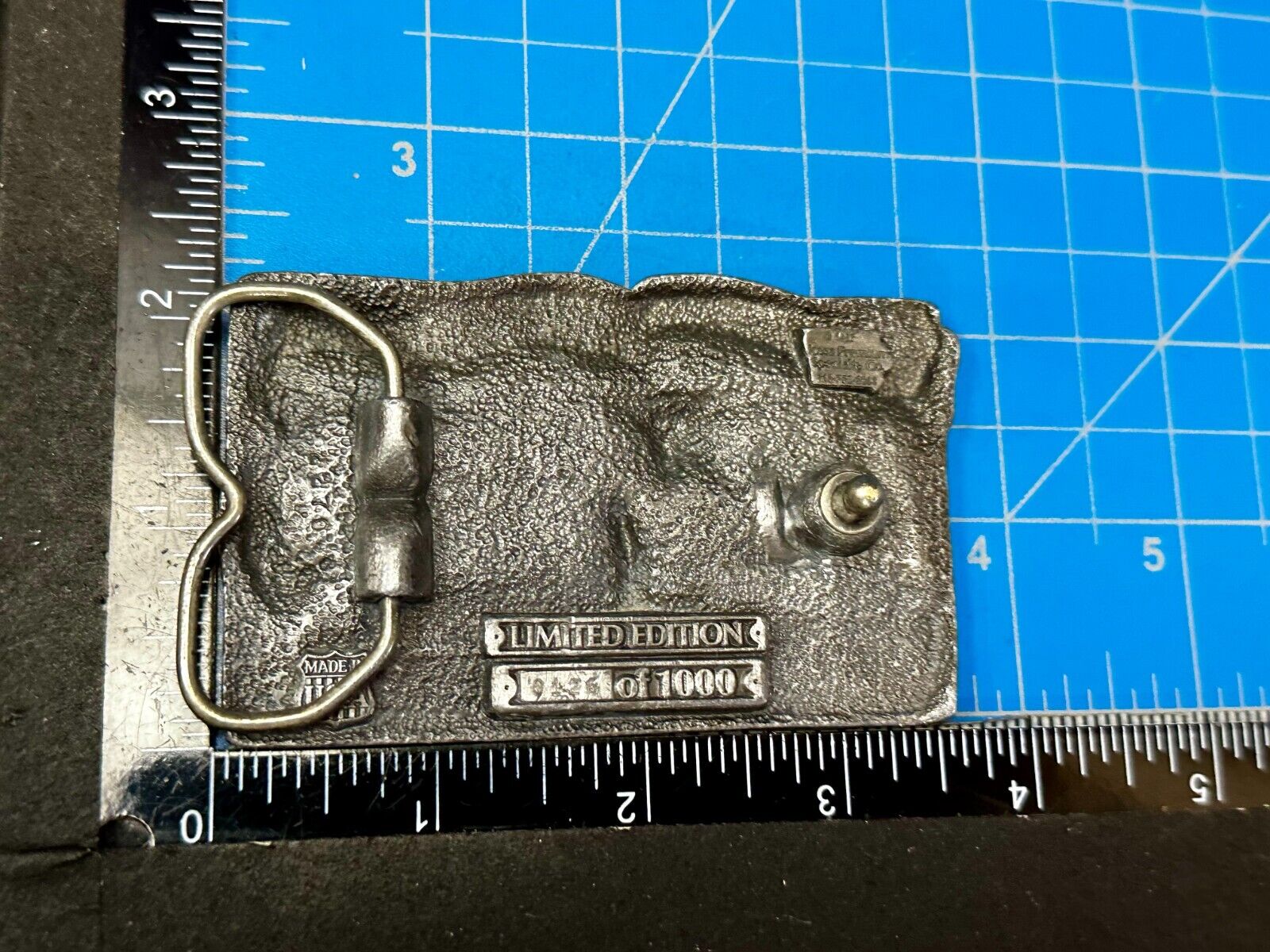 American Wildlife Birds Ducks Hunting Commemorative Vintage 1987 Belt Buckle