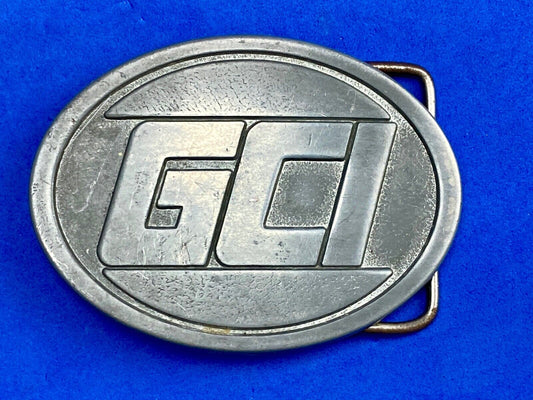 Vintage General Communication Inc.  GCI - promotional belt buckle 