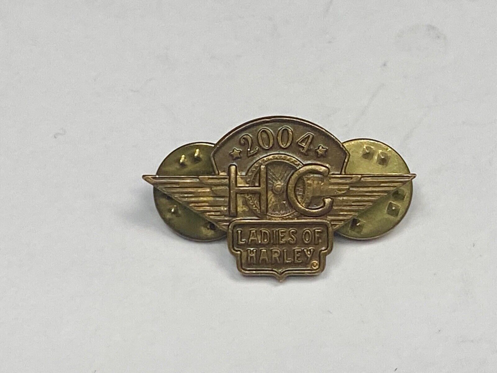 2004 Ladies Hog Harley Davidson Owners Group Motorcycles Pin