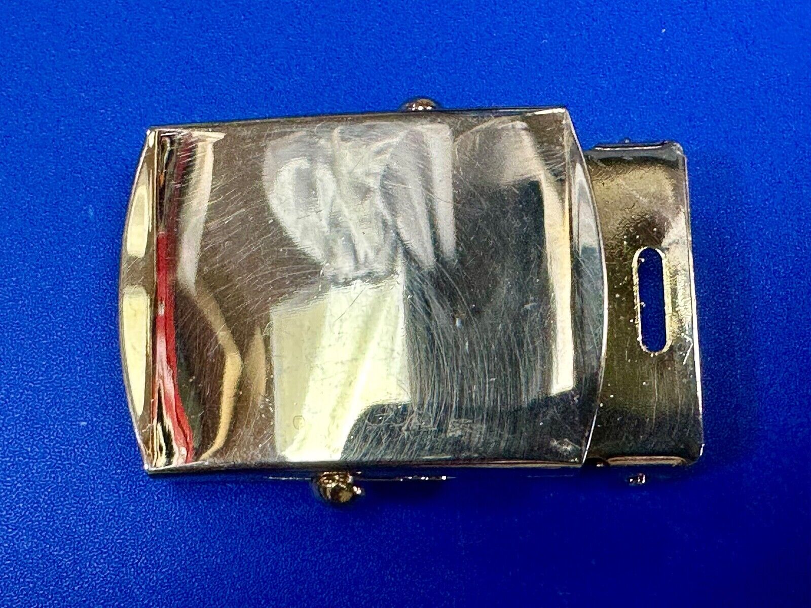 Vanguard V-21 Marines Military Uniform vintage solid brass belt buckle