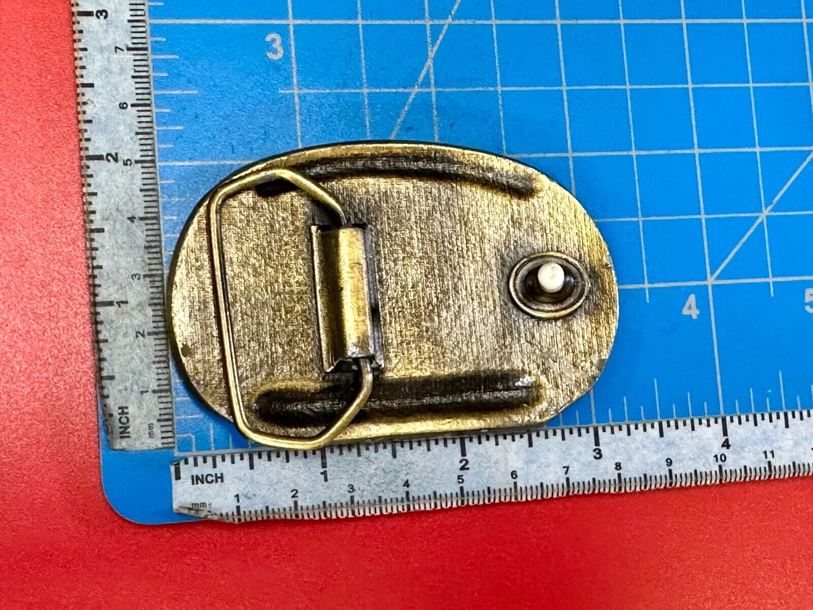 1985 National Mine Rescue Louisville KY MSHA First Aid contest belt buckle