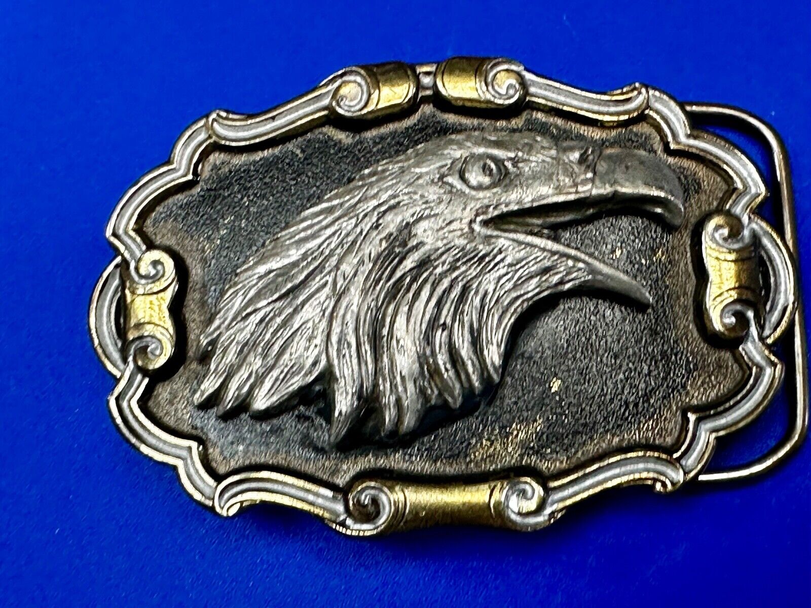American Bald Eagle Head Belt Buckle by The Great American Buckle Co