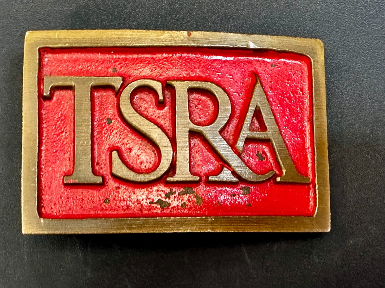 TSRA Texas State Rifle Association Gun Firearm 2nd Amendment Rights Belt Buckle