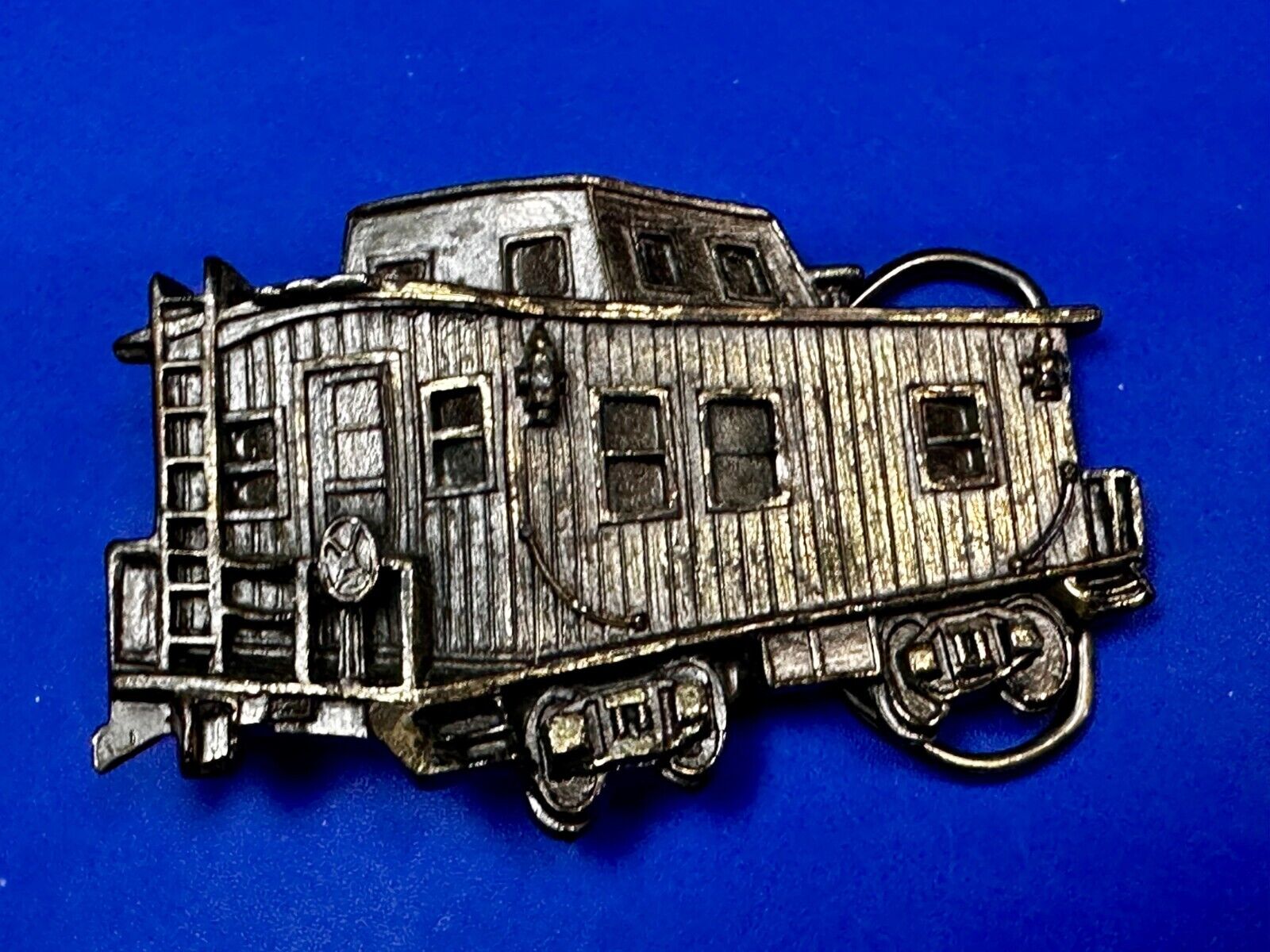 Train Caboose RailRoad Vintage 1979 - The Great American Belt Buckle Co