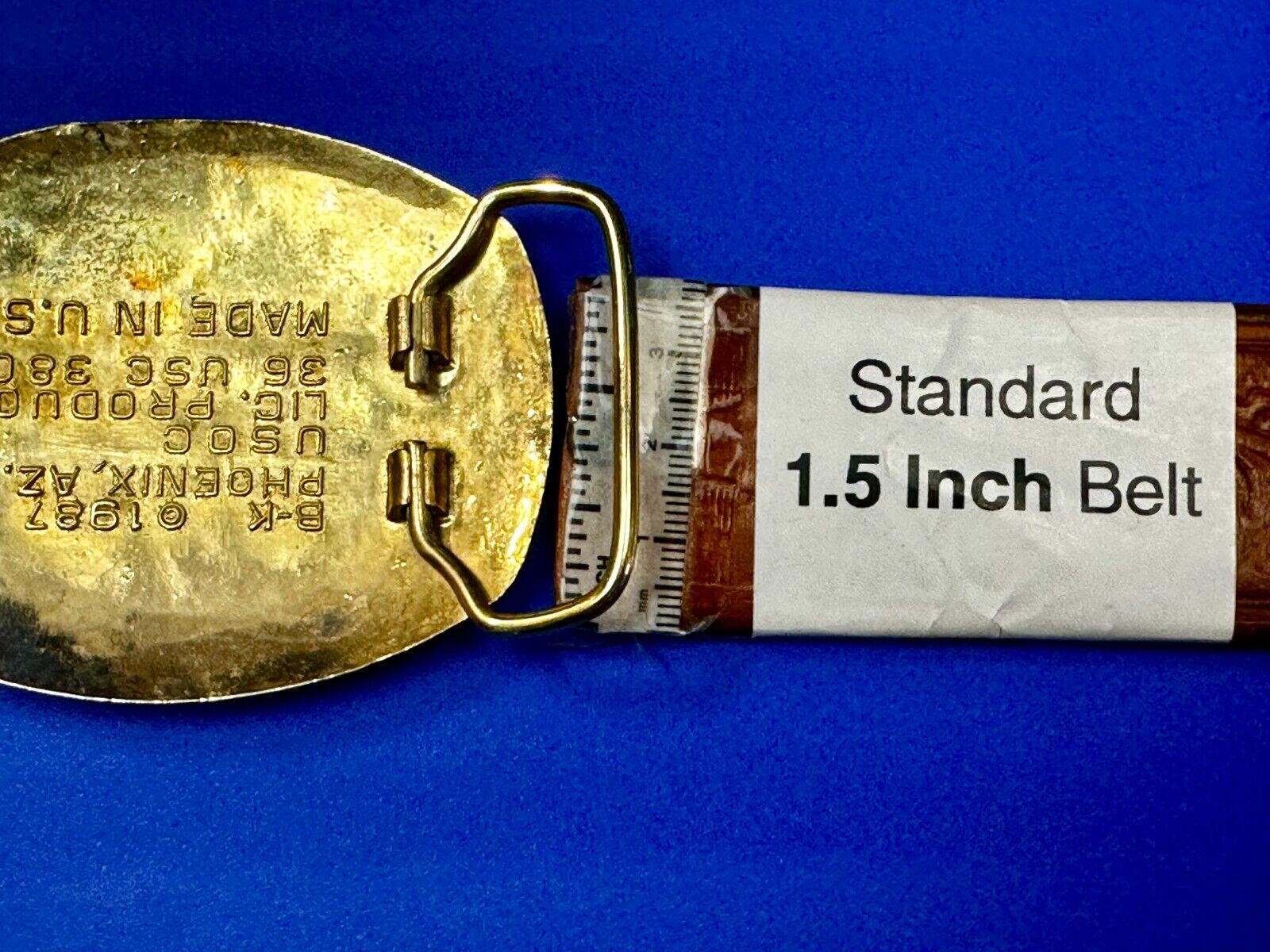 USA 1988 Olympic Games Commemorative Vintage Belt Buckle