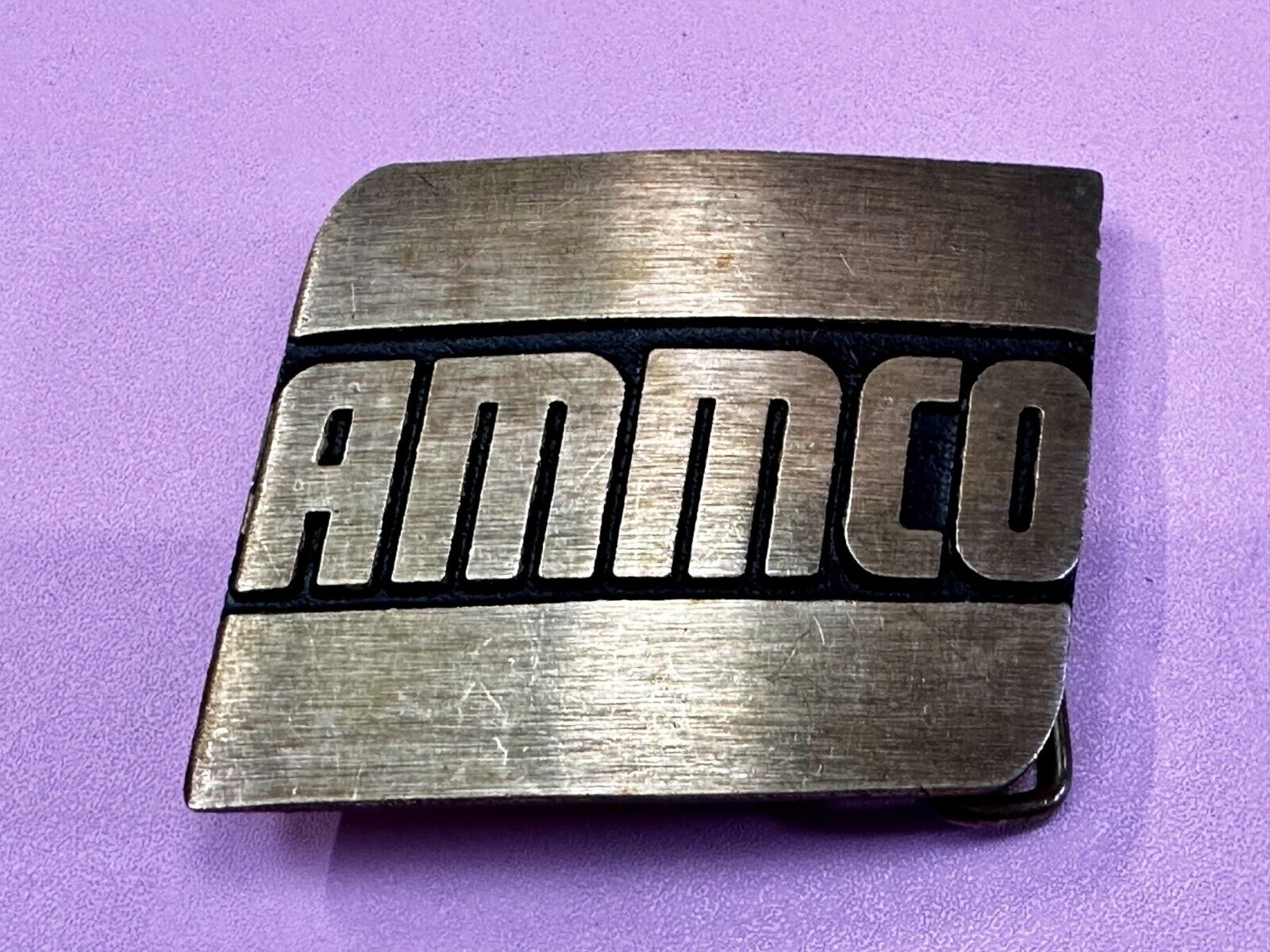 Ammco Solid Brass Transmition Brake Auto Car Shop Belt Buckle By Dynabuckle