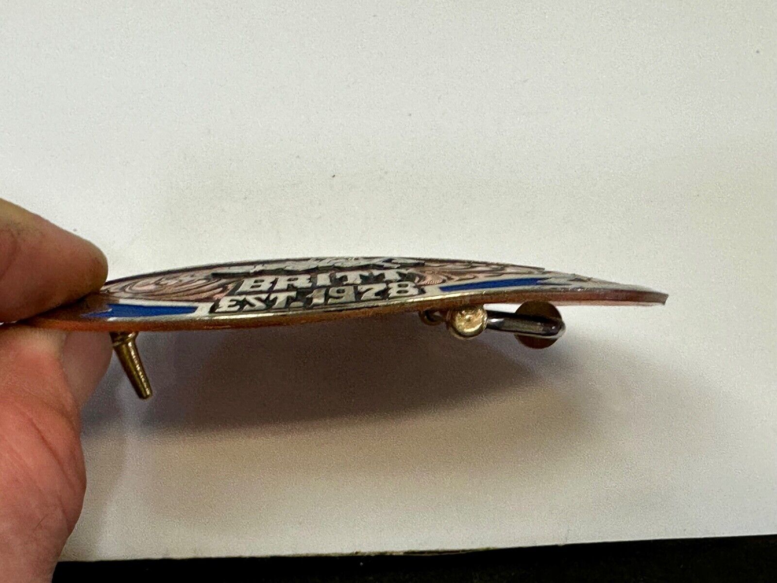 Tricon Bruitt Construction Equipment Trophy Award Belt Buckle by Red Bluff - war
