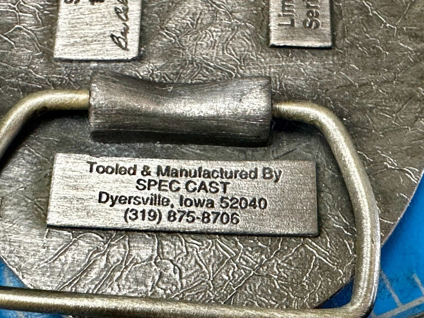 59 Years TISCO Tractor Implement Supply company Belt Buckle by Speccast