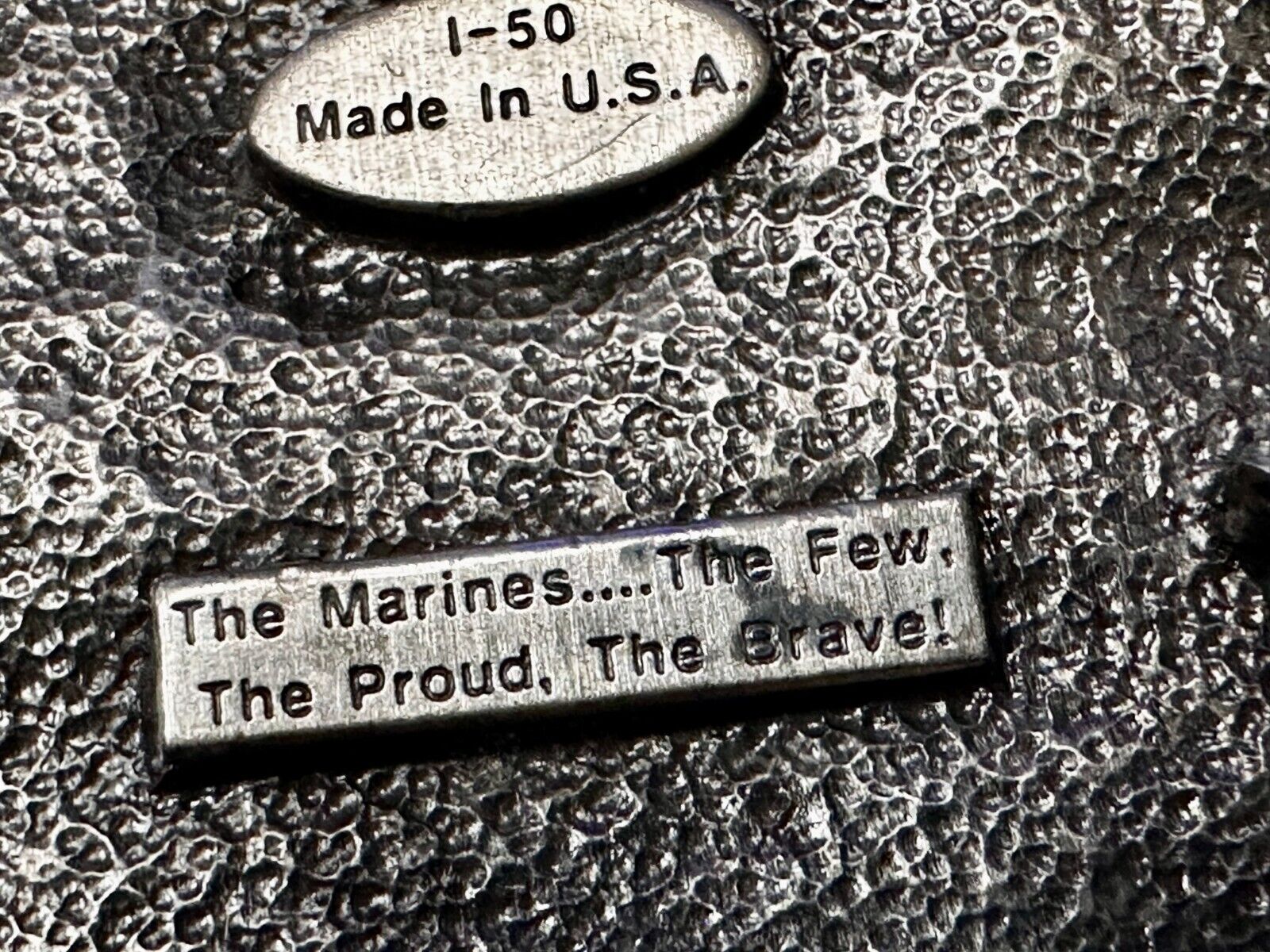 United States Marines Patriotic I-50 The Few Proud American Military Belt Buckle