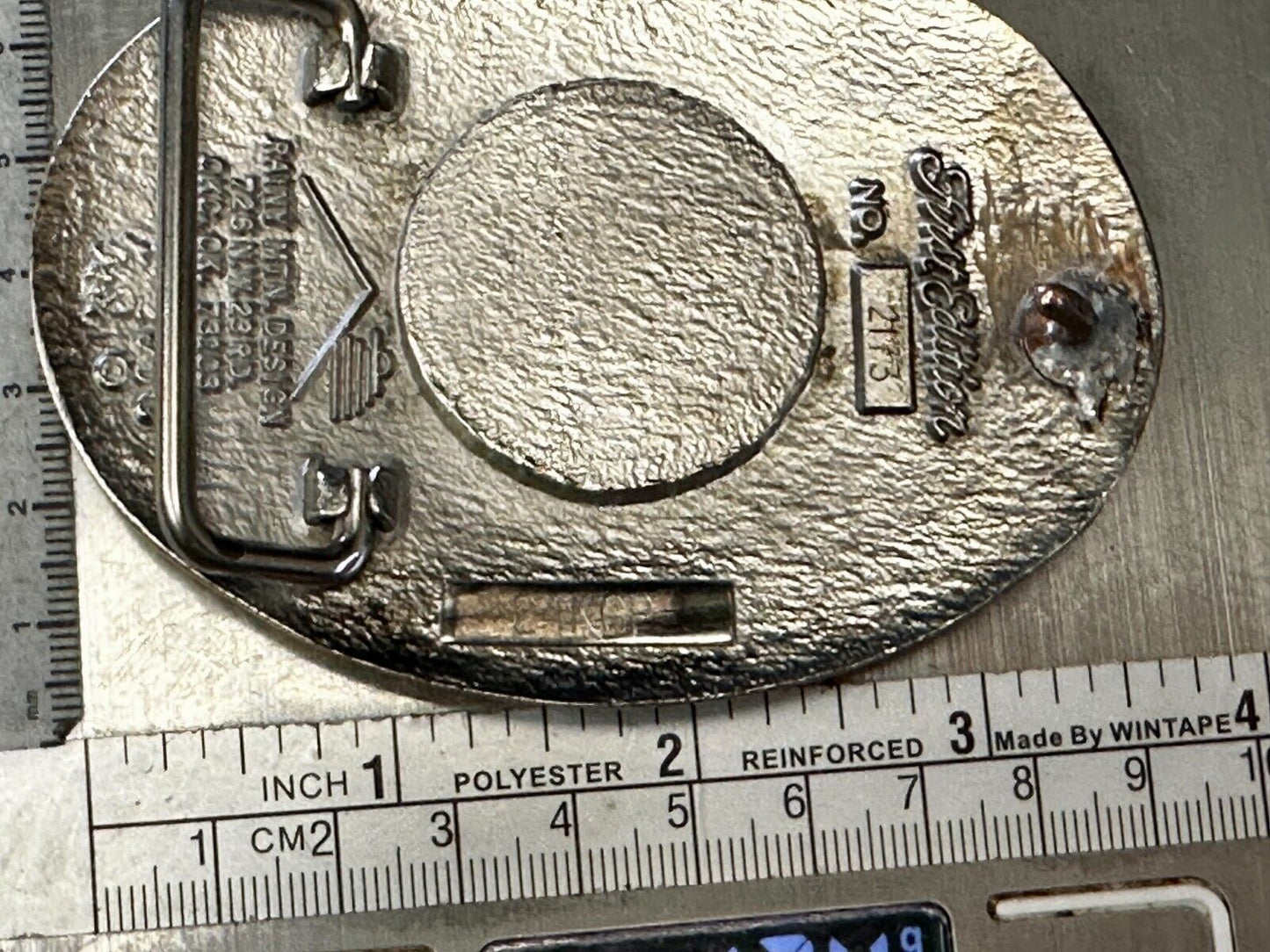 American John F Kennedy President Coin Belt Buckle First Edition #2173 ADM