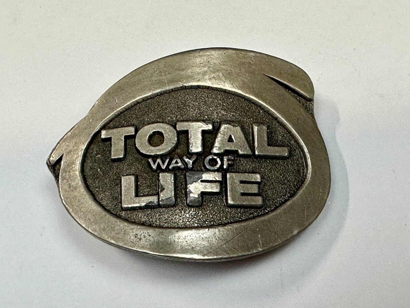 Total Way of Life Lewis Buckles Belt Buckle Midway Independent Life 1976