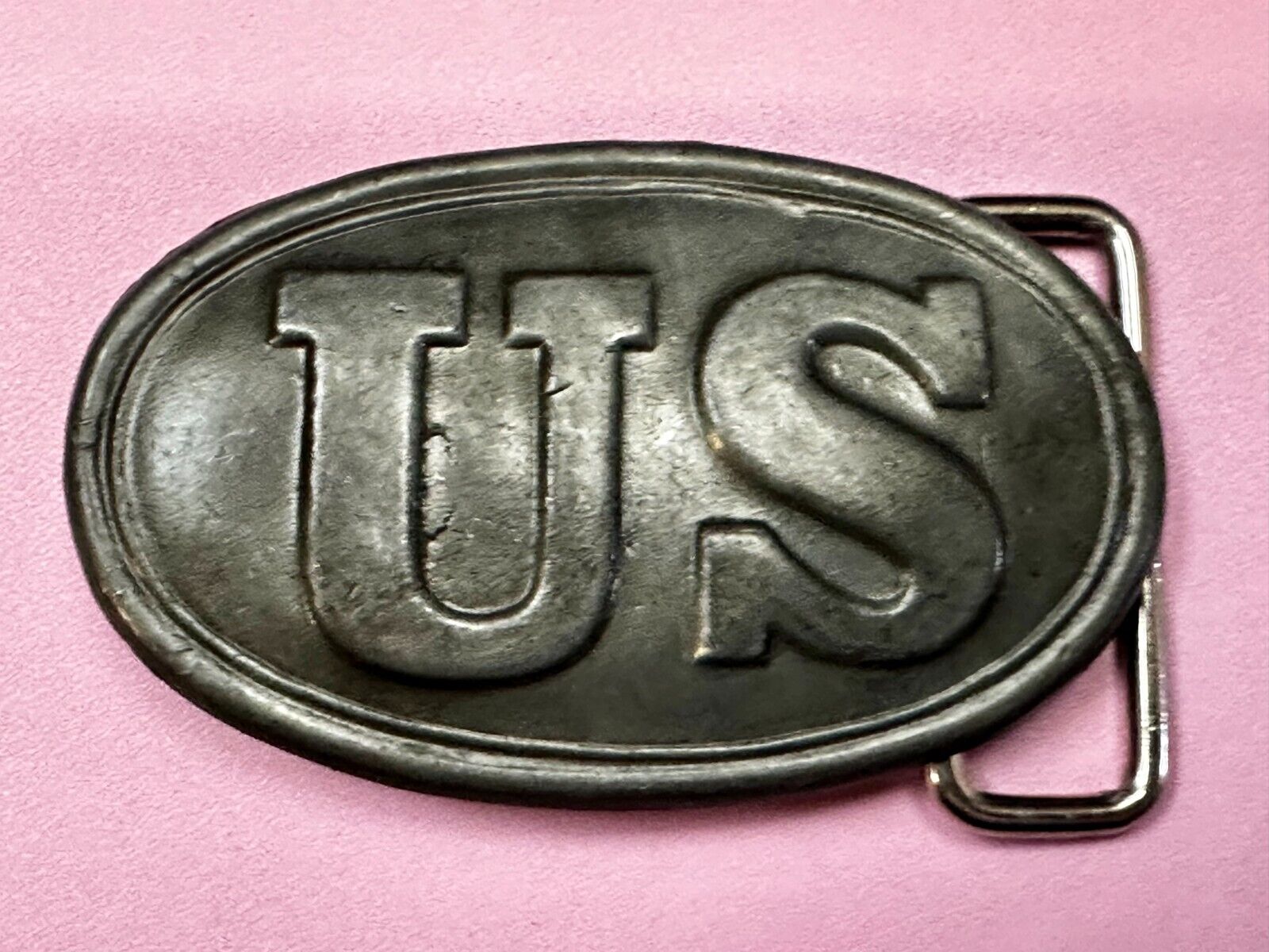 US Civil War Infantry Soldiers U.S. Union Army Soldiers Belt Buckle by Ventura