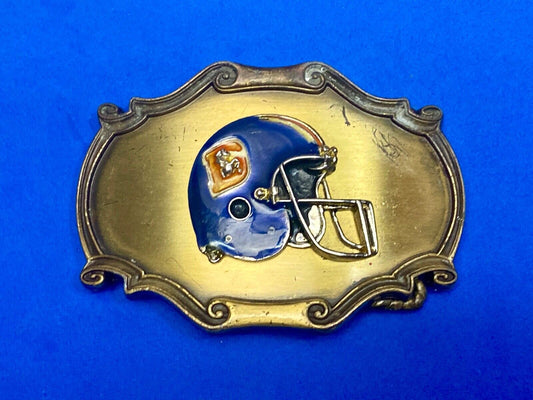 Vintage 1978 Chicago Bears? Nfl Sports Football Team Raintree Belt Buckle 