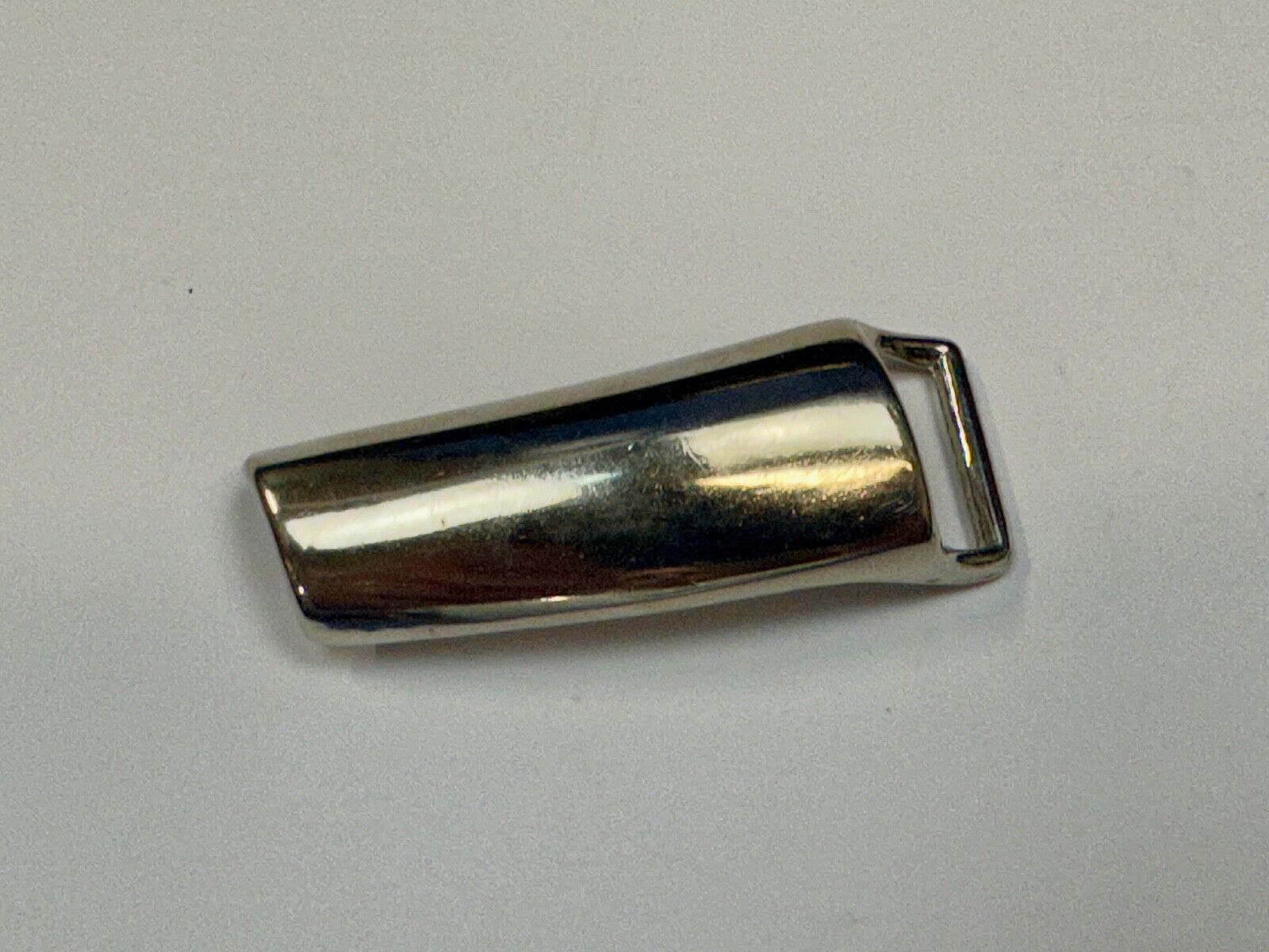 Very different - wide and skinny Vintage light gold tone replacement belt buckle