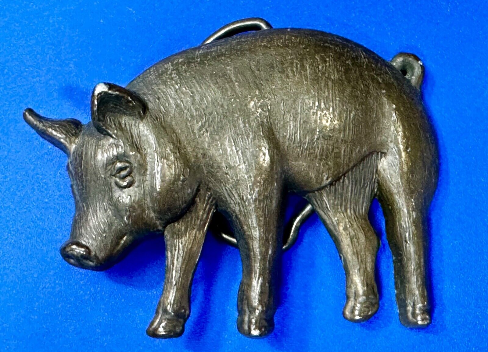 Unique Pig Hog On The Farm Cutout Swine Animal Belt Buckle number 4157