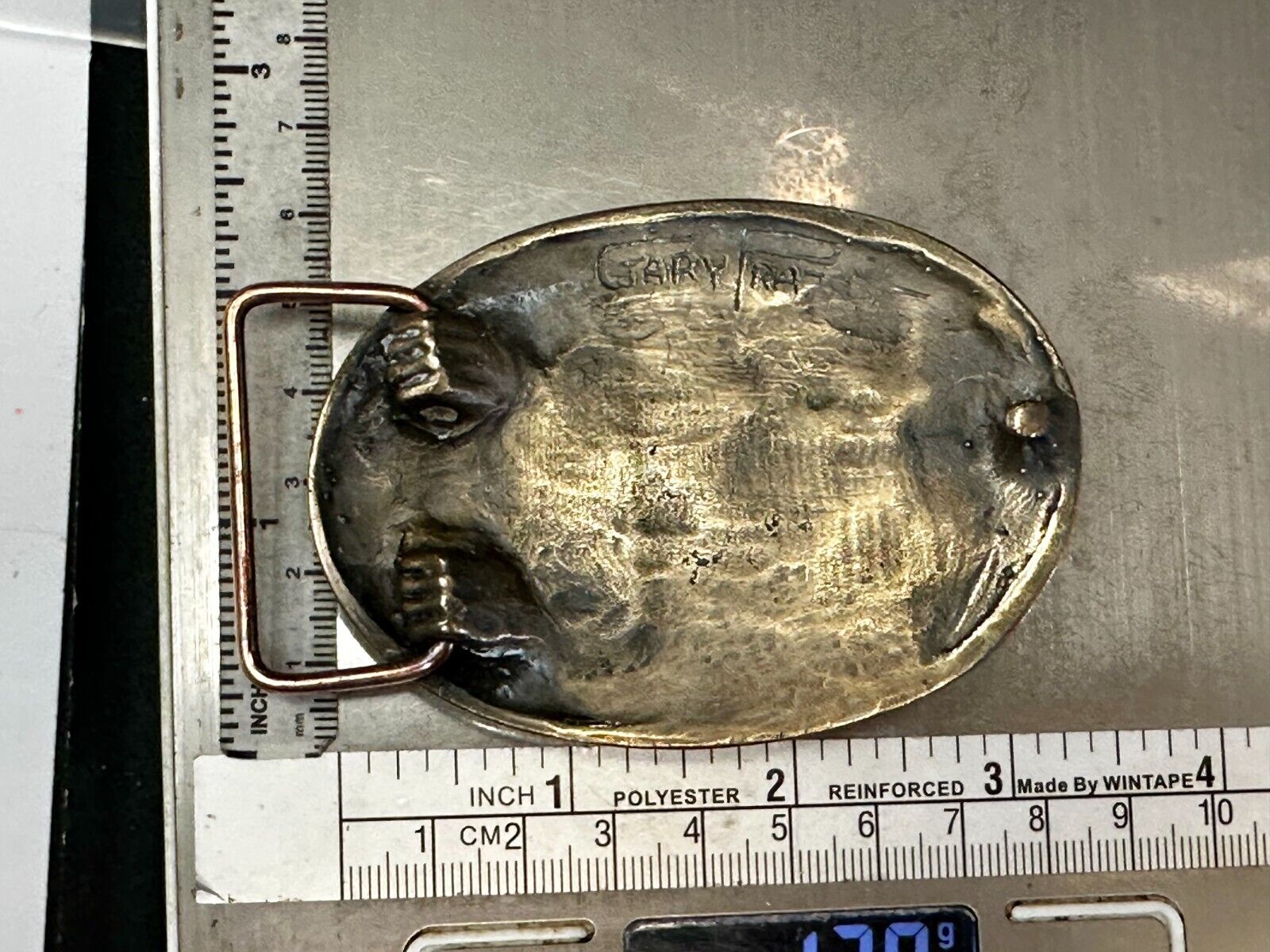 Andalex Wildcat Loadout Vintage Sculpture Belt Buckle by Gary Phrazen