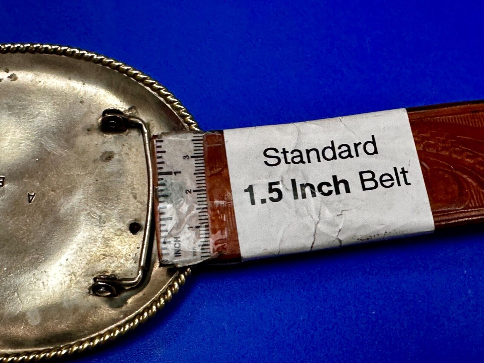 TSPHA Horse Texas Saddlebreds Shoeing 1999 Live Trophy RARE!  A E Belt Buckle