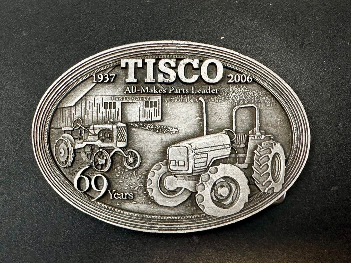 TISCO Tractor Implement Supply Replacement Parts 69 years - 2006 Belt Buckle
