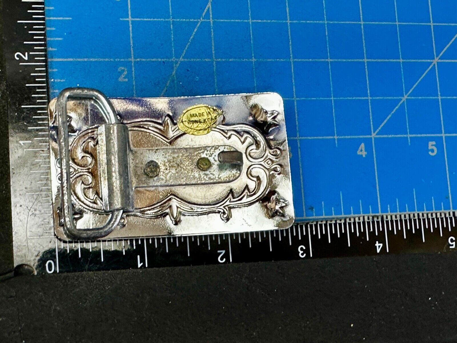 Vintage Horse Cowboy Saddle Buck Bronc western belt buckle