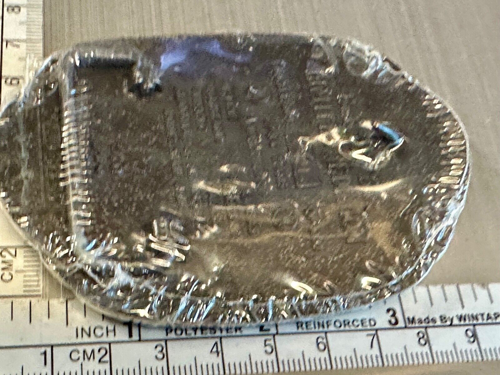 University of Alaska Great Shootout 1984 Brass NOS Belt Buckle - by Buck, ADM