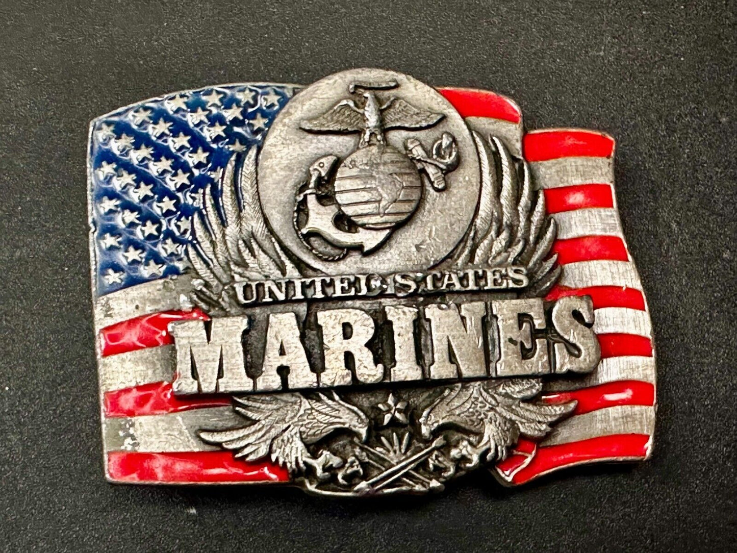 United States Marines Patriotic Usa The Few Proud American Military Belt Buckle