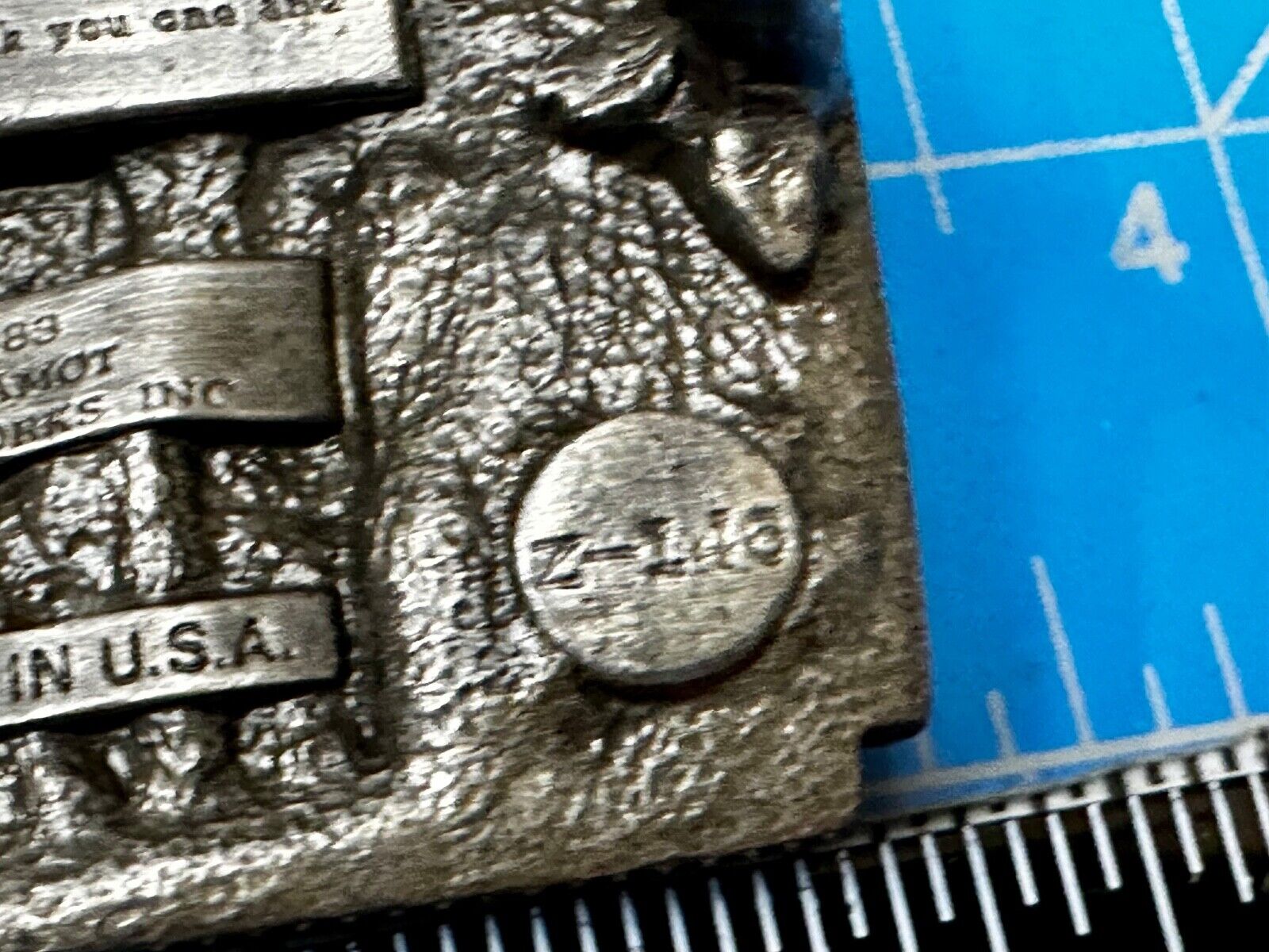 Vietnam Veteran Vintage 1983 Bergamot Belt Buckle