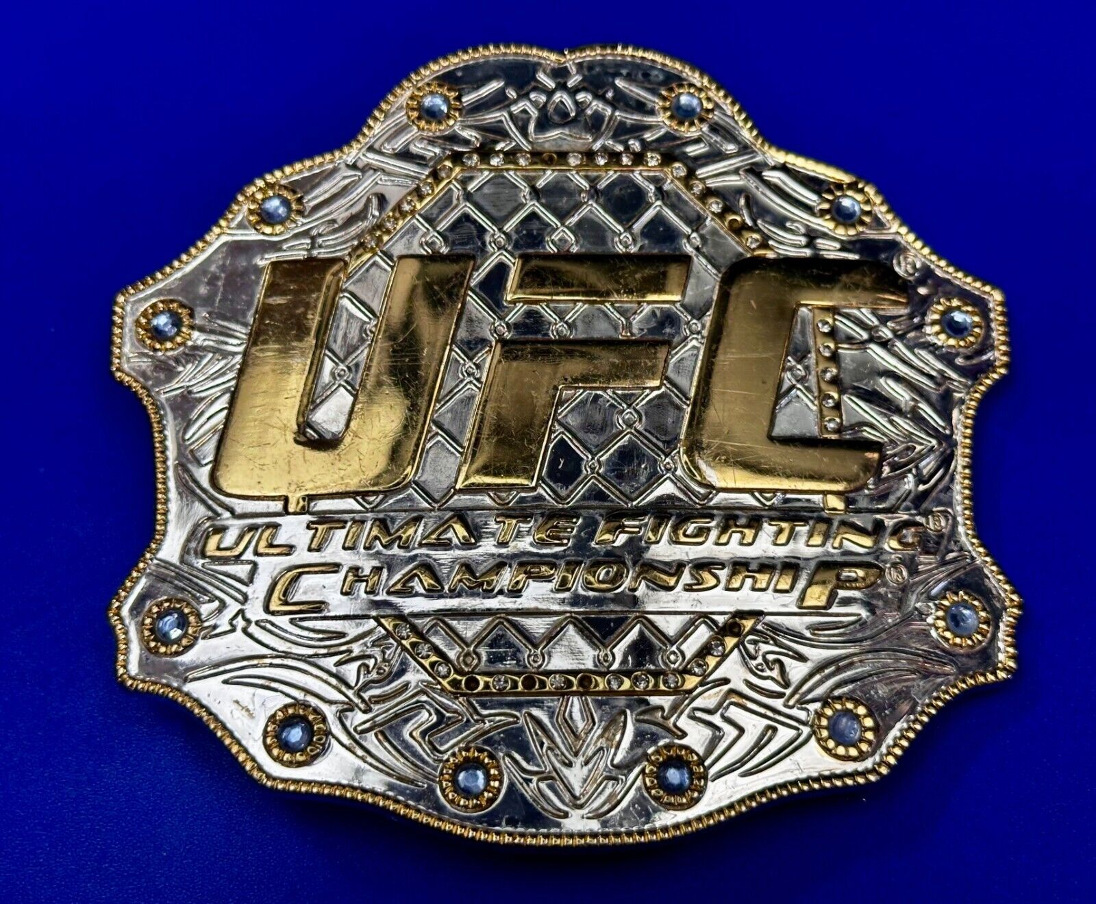 UFC Ultimate Fighting Championship Mixed Martial Arts Belt Buckle 2009 Zuffa