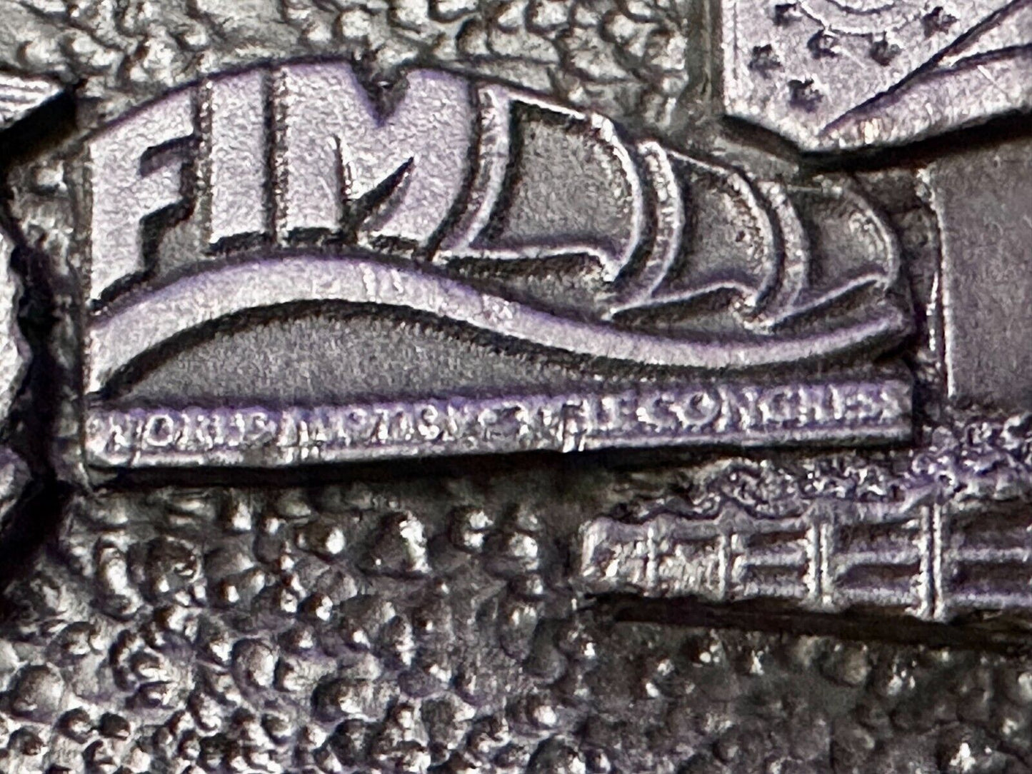 AMA American Motorcyclist Asso. Columbus Ohio 1992 Commemorative Belt Buckle