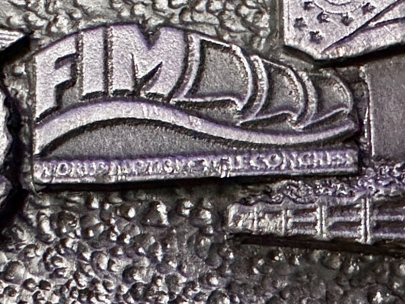 AMA American Motorcyclist Asso. Columbus Ohio 1992 Commemorative Belt Buckle