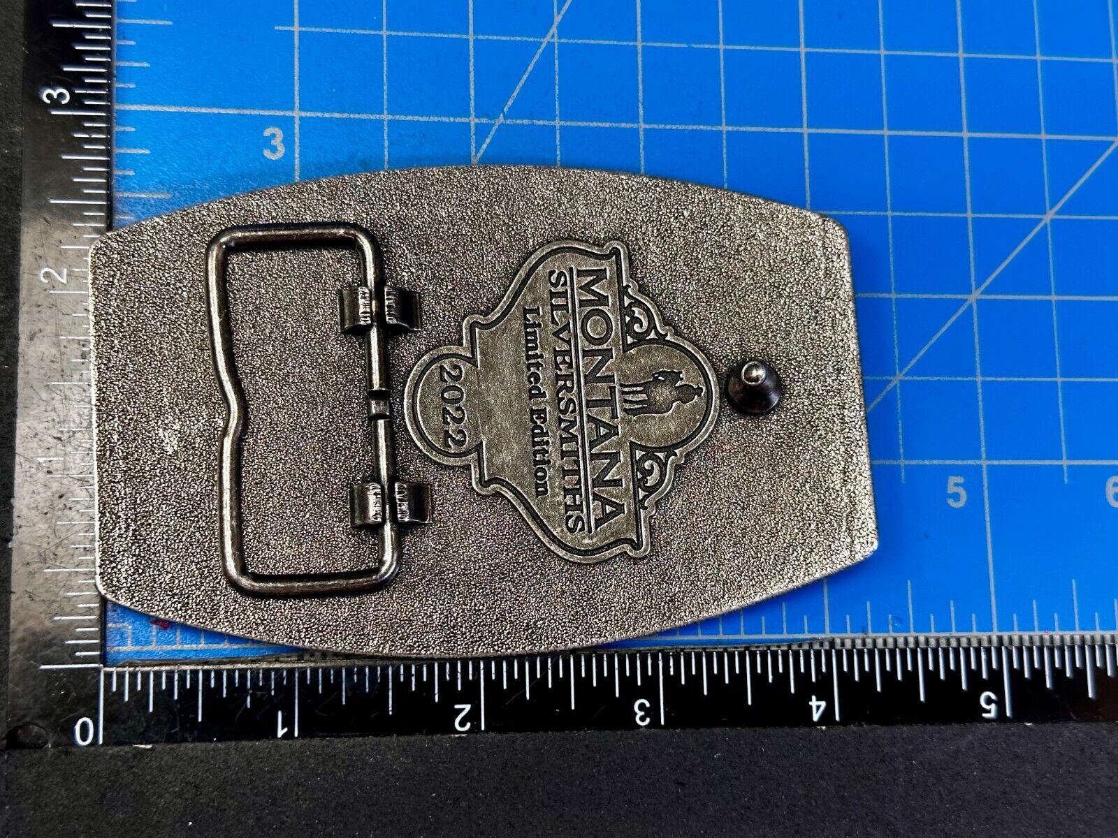 2022 Pendleton Whiskey Let'er Buck Rodeo Cowboy Montana Silversmiths Belt Buckle