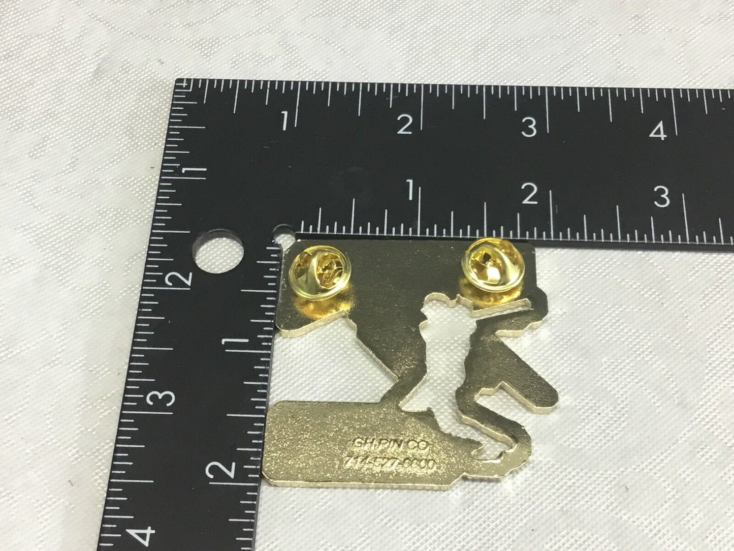 THUNDER HILLSBORO OREGON 2007   fastpitch softball hat lapel pin
