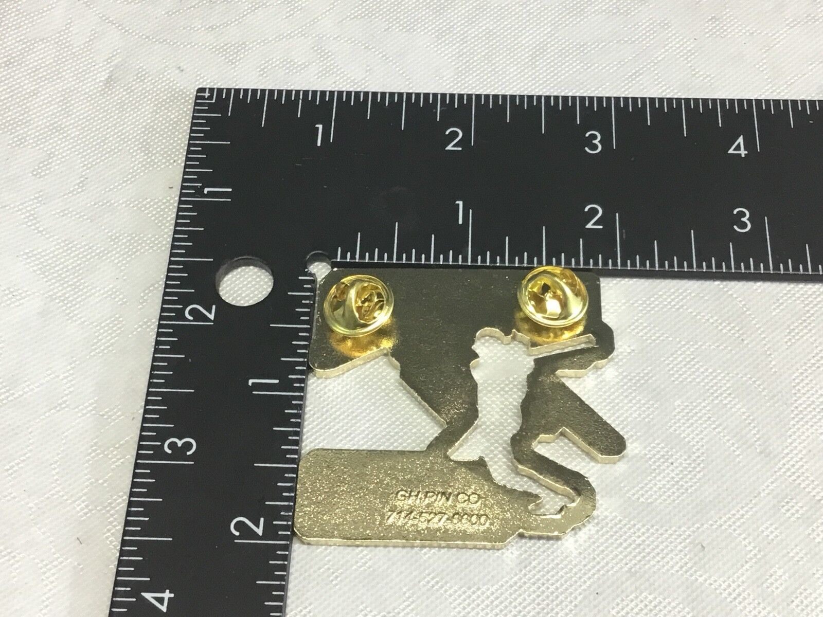 THUNDER HILLSBORO OREGON 2007   fastpitch softball hat lapel pin