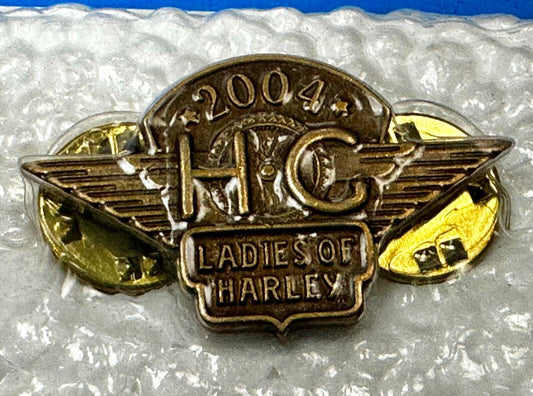 2004 Ladies of Harley Davidson Owners Group HOG Pin for Jacket or Vest