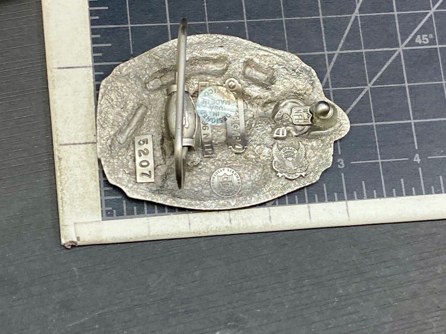 90s Vintage San Francisco 49ers Team of the Decade 1990 Belt Buckle Only 10,000