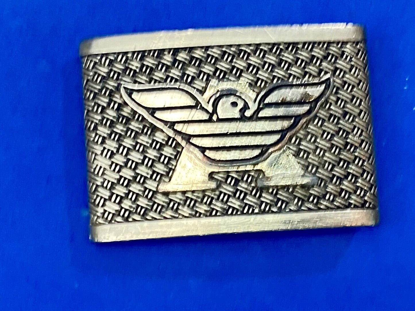 unknown to me    bird and letter A belt buckle 
