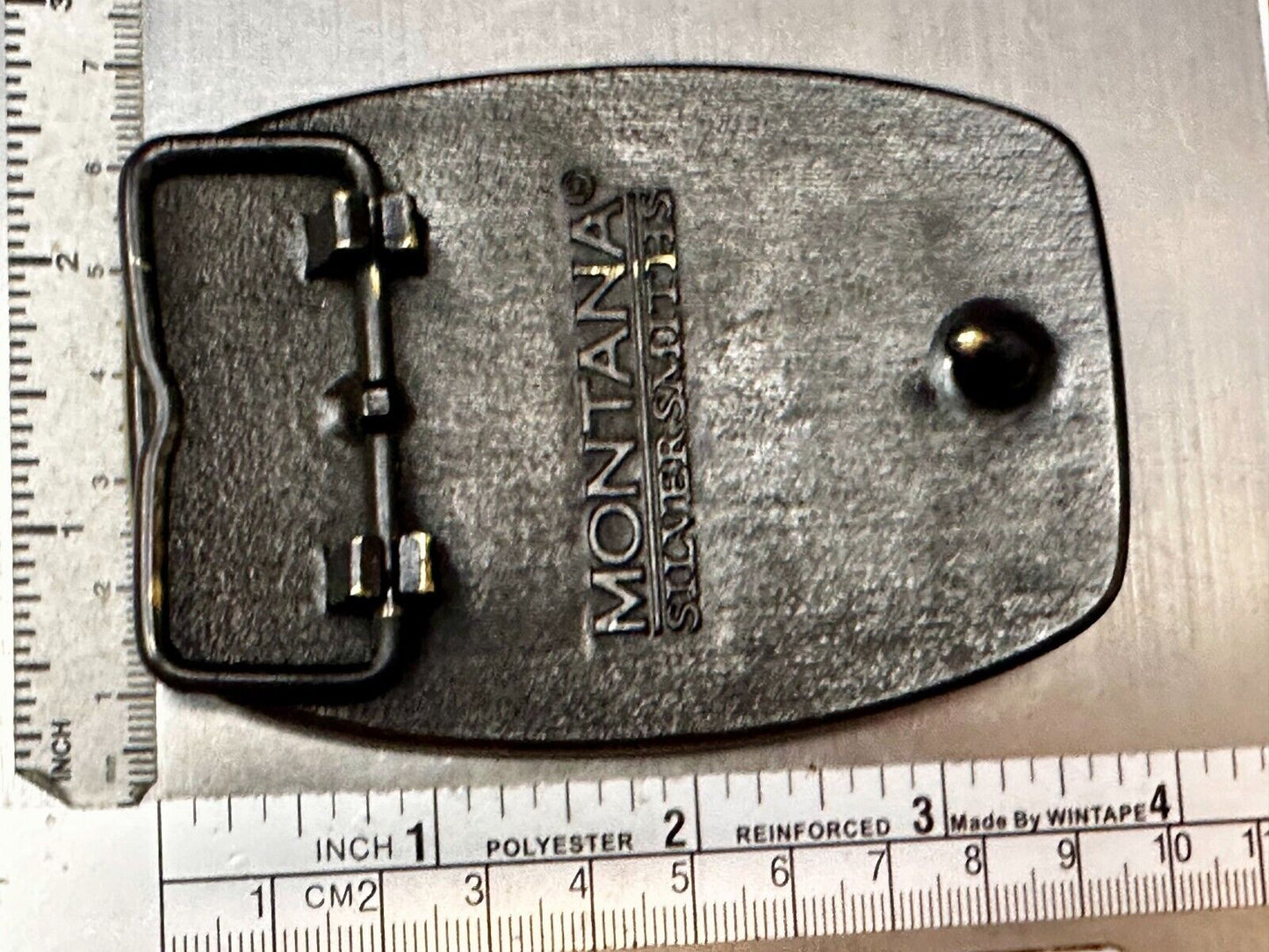 American's Freedom The Right To Bear Arms 2nd Montana Silversmiths Belt Buckle