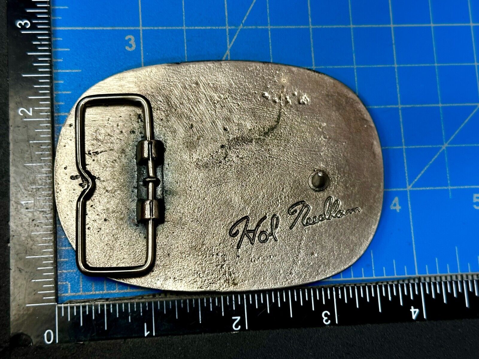 The Cannonball Run II 2 Movie Crew Gift Promo Hal Needham Belt Buckle