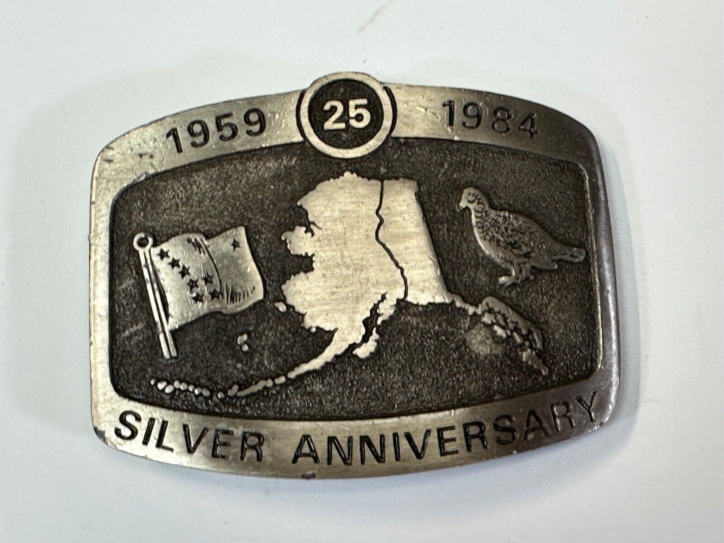 Alaska 1959 - 1984 25 Years of Statehood Silver Anniversary 1st Edition by Eldon