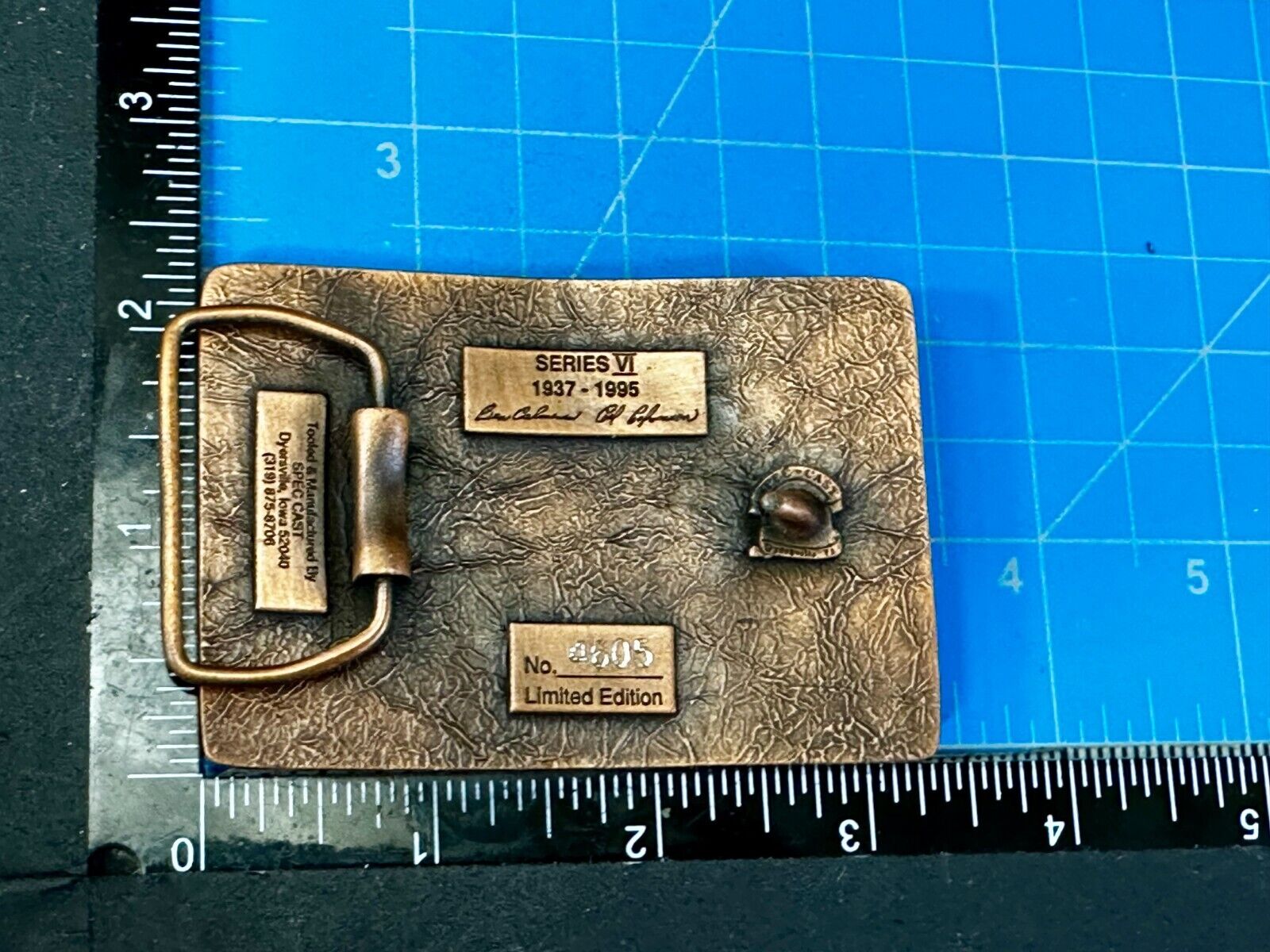 TISCO 58 Years Tractor Implement Supply Co. Since 1937 Belt Buckle by Spec-Cast