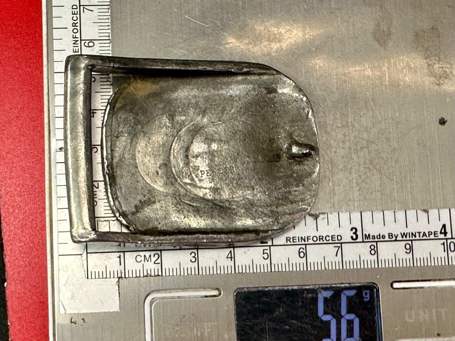 vintage Craft or Restore Project belt buckle