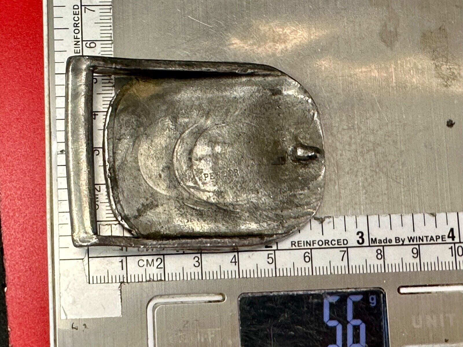 vintage Craft or Restore Project belt buckle