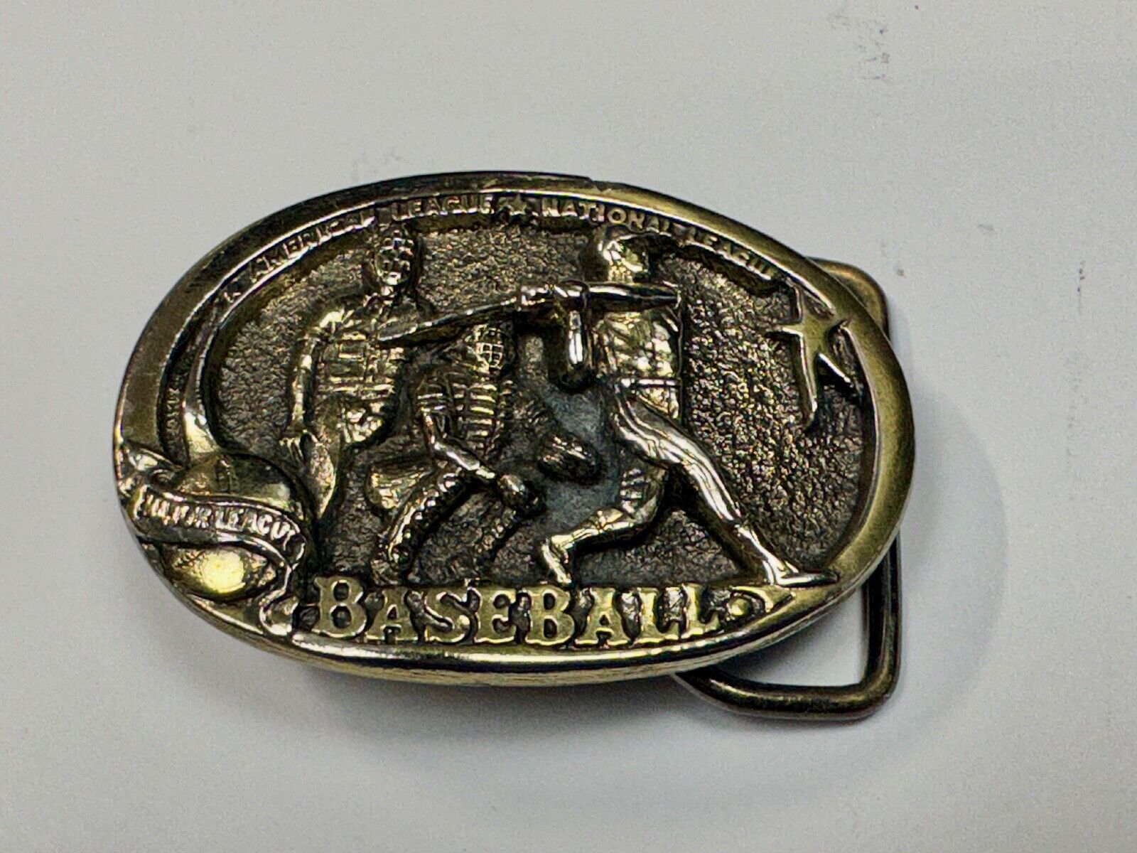 Vintage 1983 Baseball SPORTS GAME Commemorative National Team League belt buckle