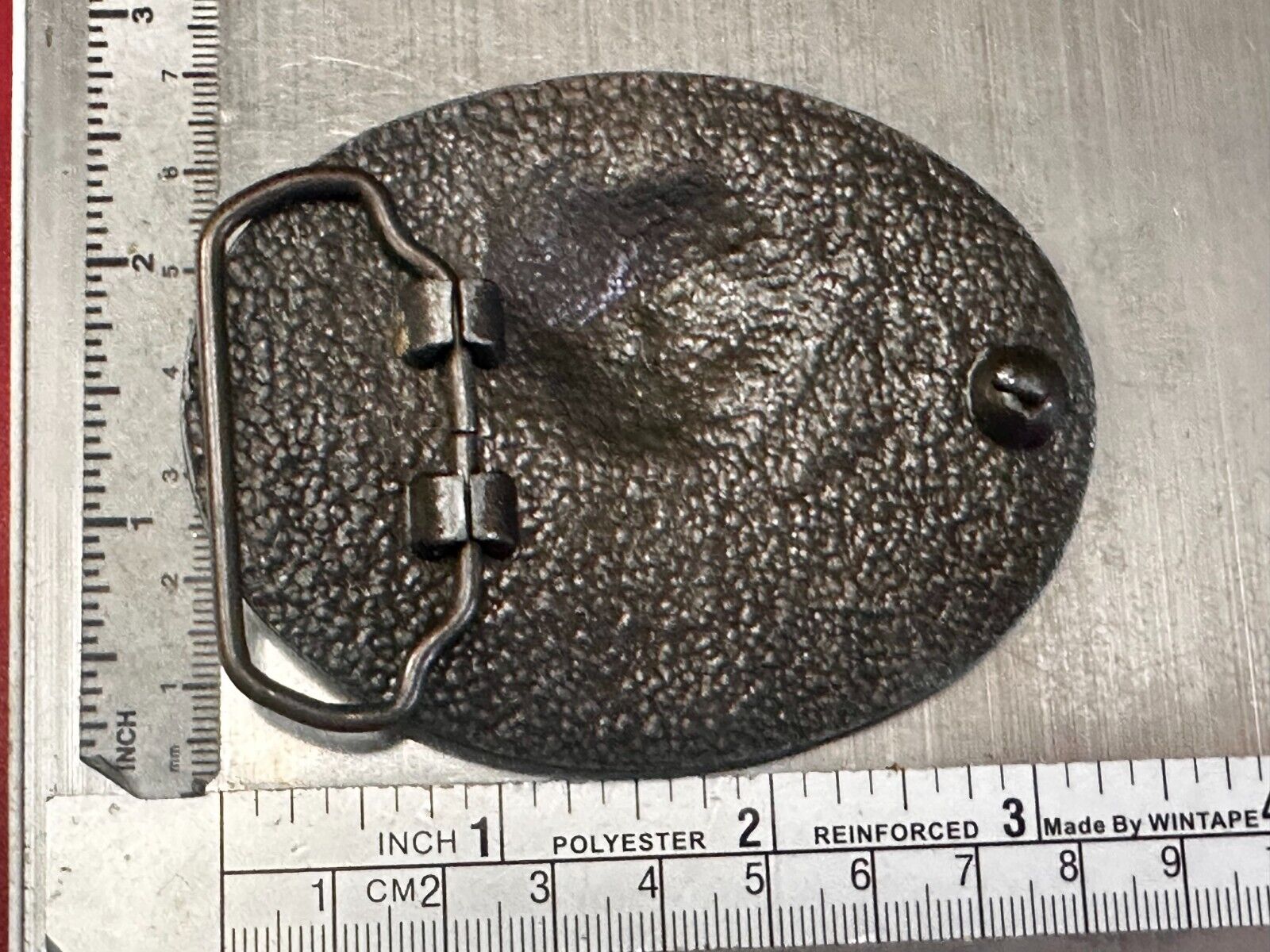 Turf Paradise Horse Racetrack Jockey Horse Racing Advertisement Belt Buckle