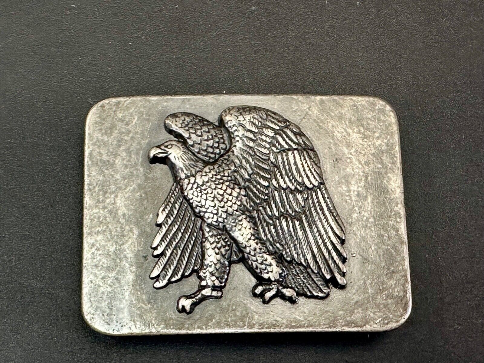American Eagle - ready to fight! Patriotic USA belt buckle
