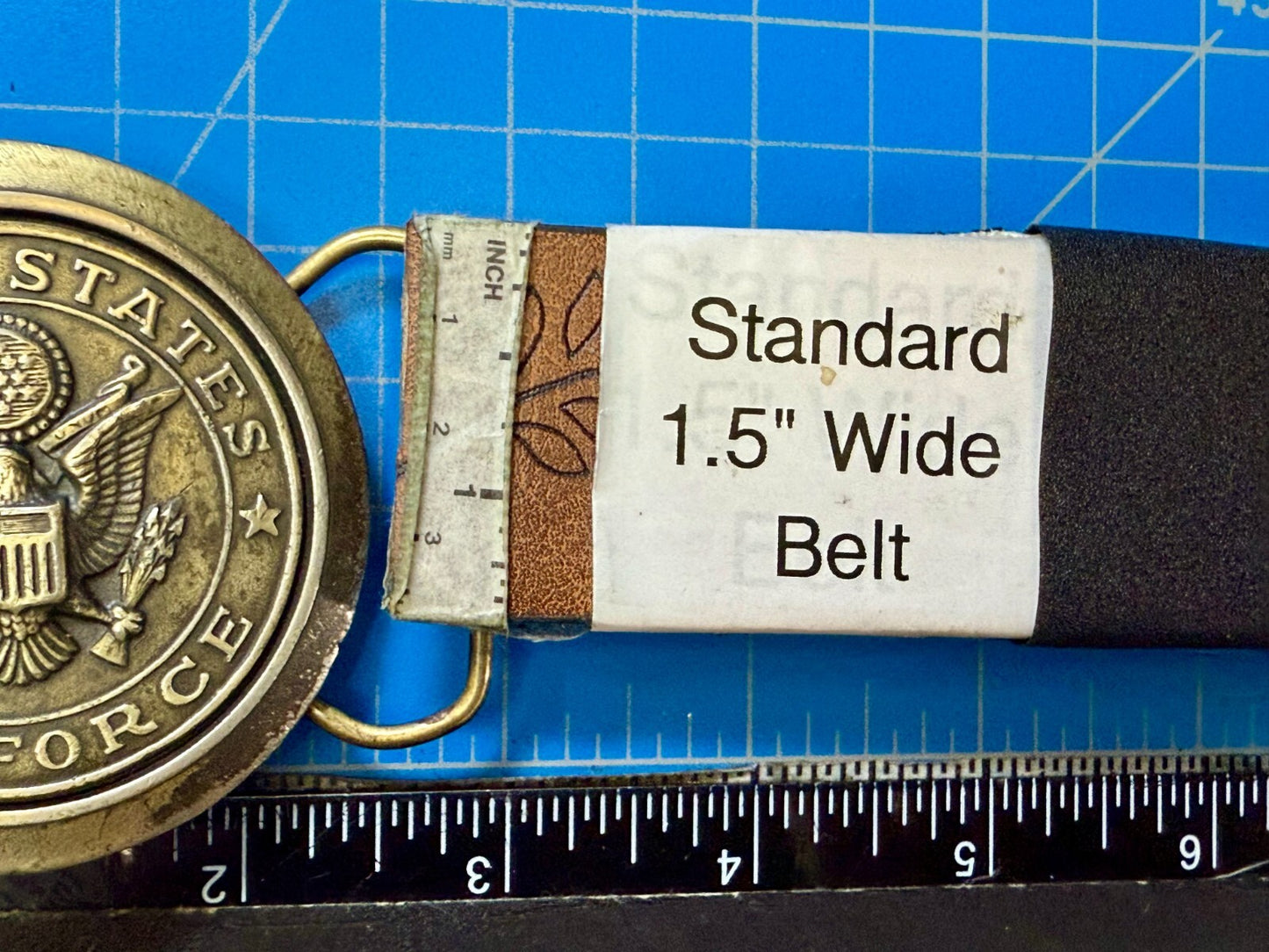 United States Air Force Vintage 1977 Limited Edition Great American Belt Buckle