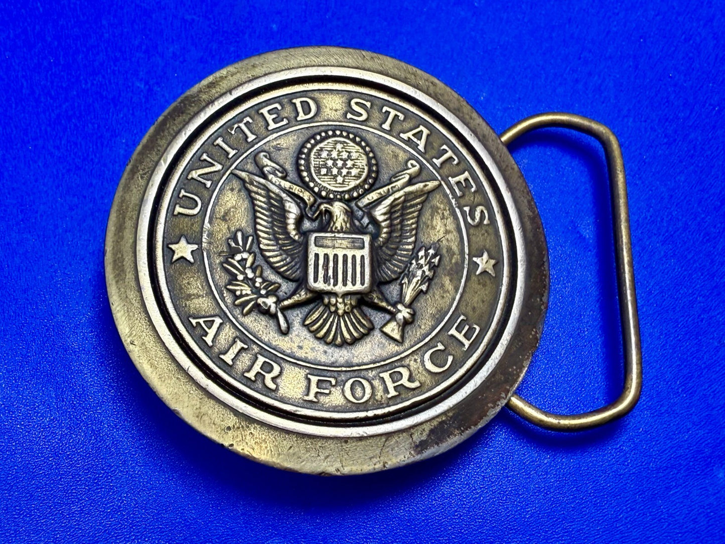 United States Air Force Vintage 1977 Limited Edition Great American Belt Buckle
